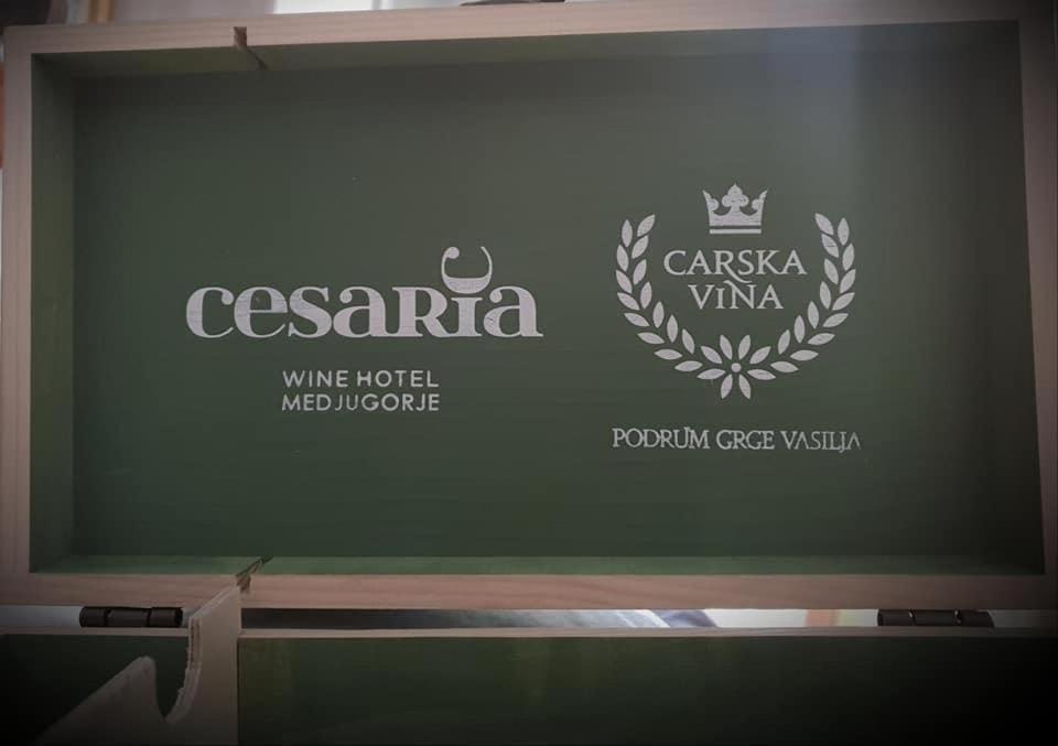 Wine Hotel Cesarica Međugorje Εξωτερικό φωτογραφία