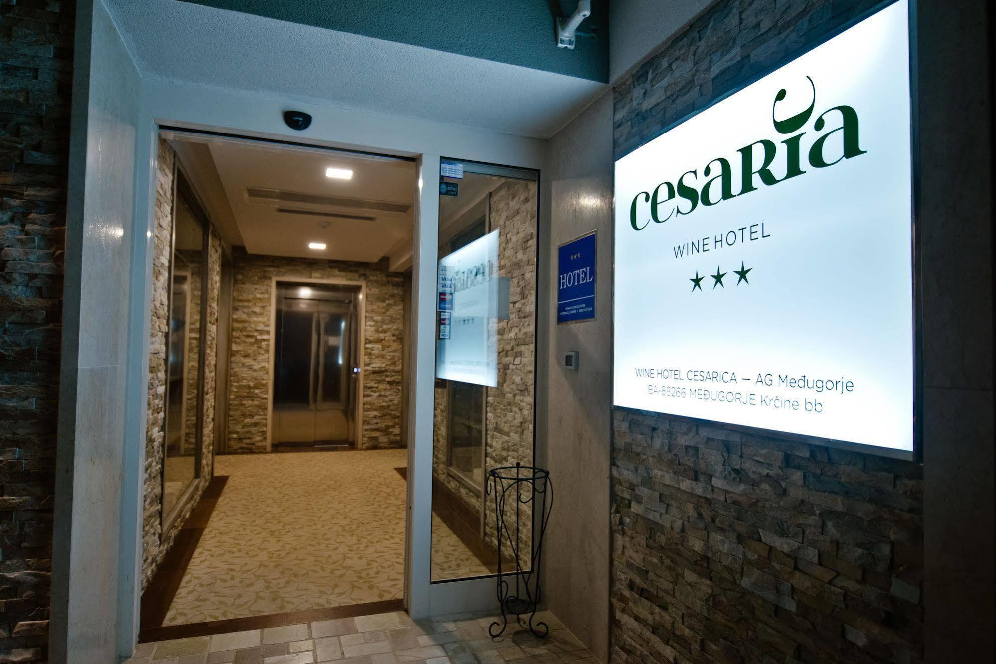 Wine Hotel Cesarica Međugorje Εξωτερικό φωτογραφία