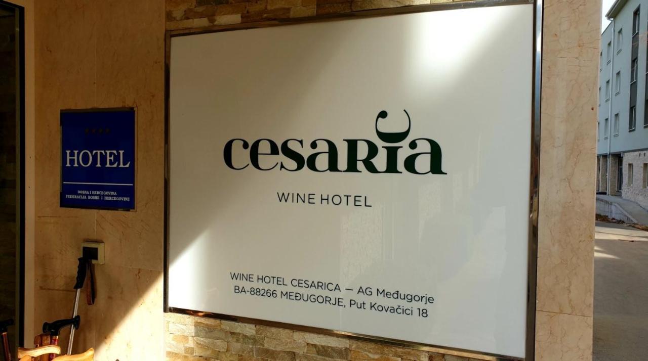 Wine Hotel Cesarica Međugorje Εξωτερικό φωτογραφία