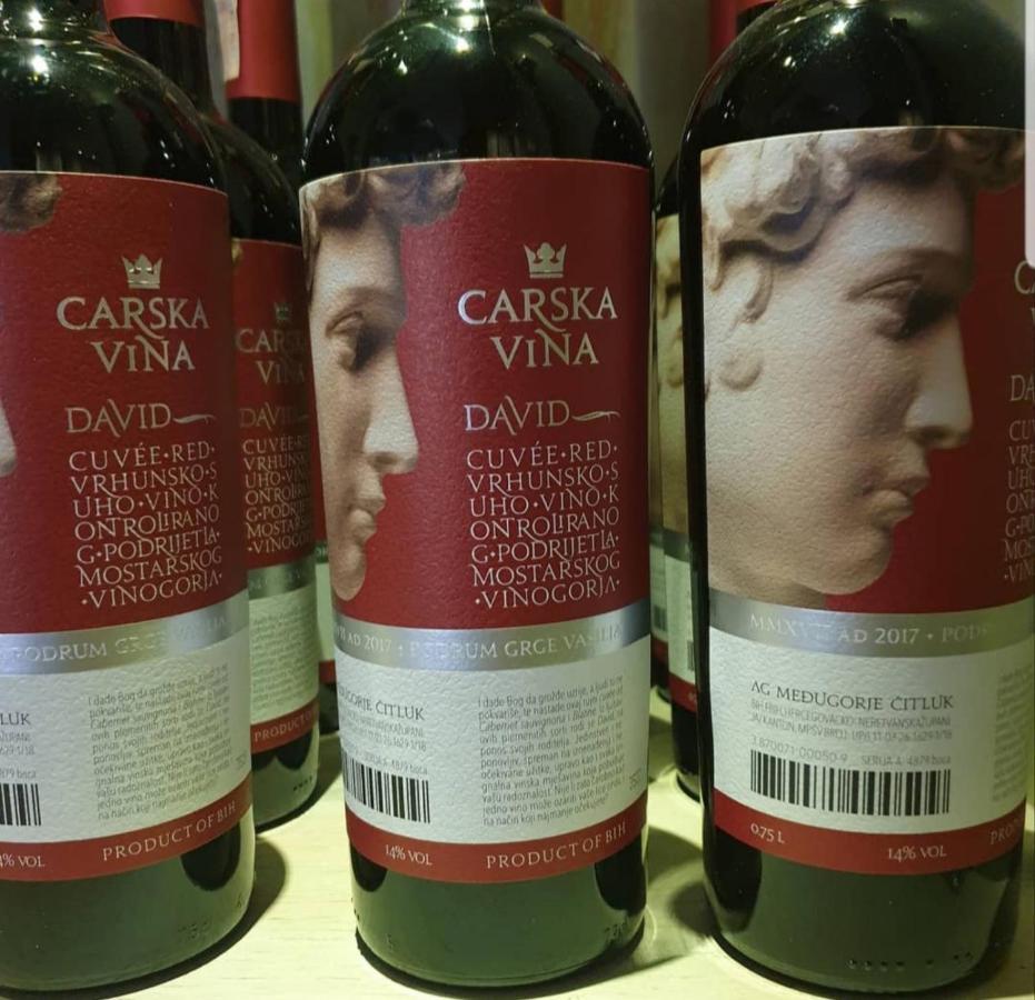 Wine Hotel Cesarica Međugorje Εξωτερικό φωτογραφία