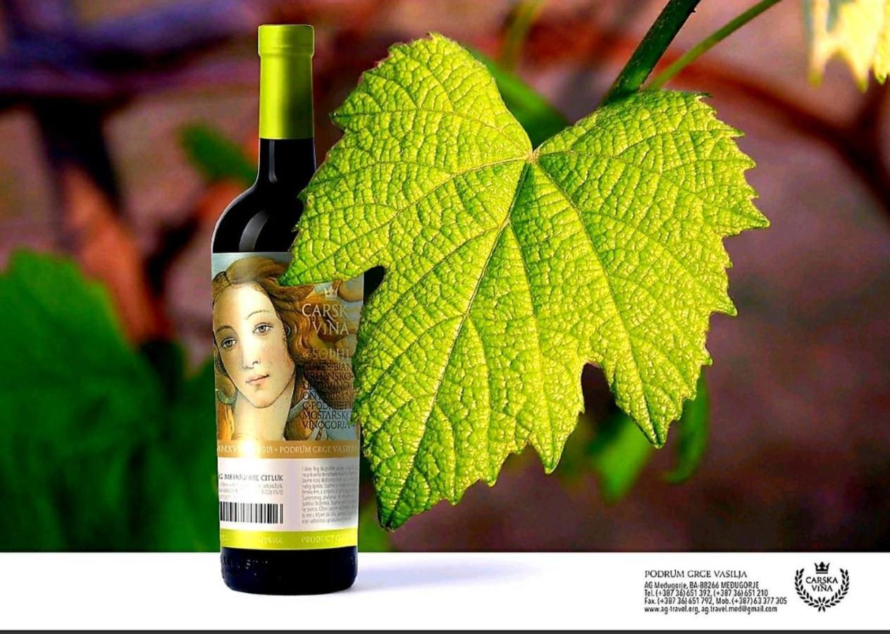 Wine Hotel Cesarica Međugorje Εξωτερικό φωτογραφία